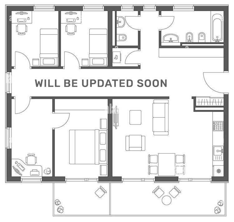 2 Bedroom Apartment Floor Plan